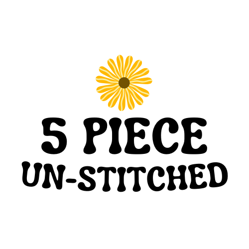 5 Piece Un-Stitched